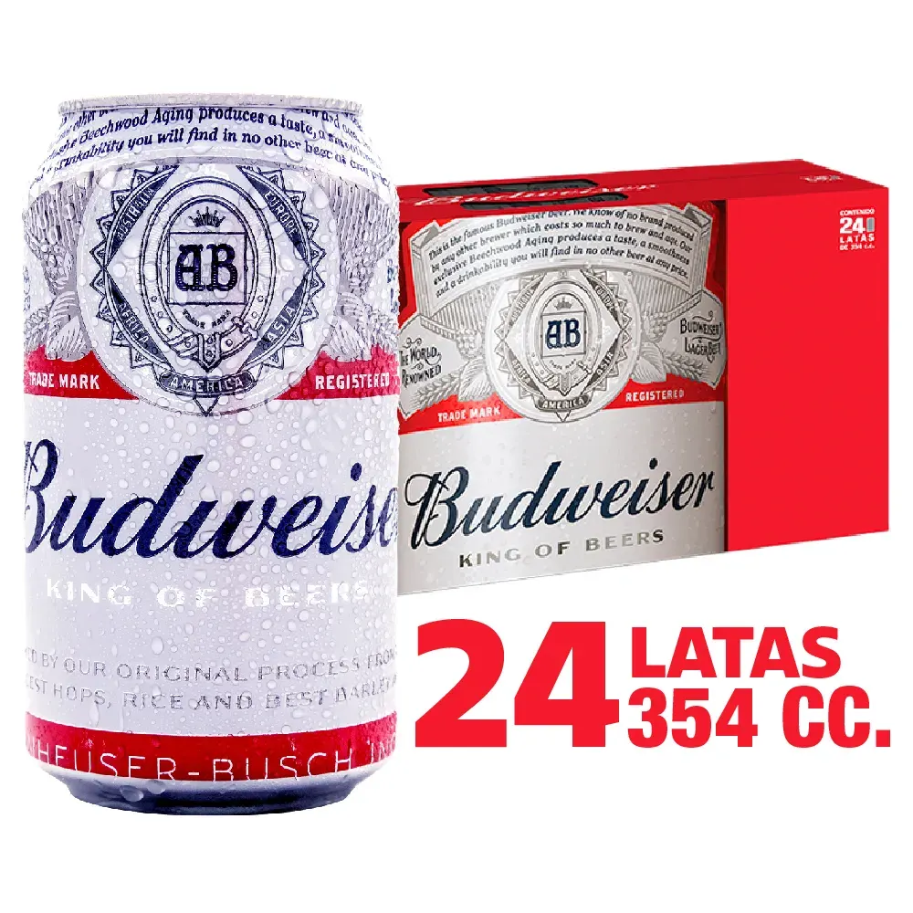 Cerveza Budweiser
