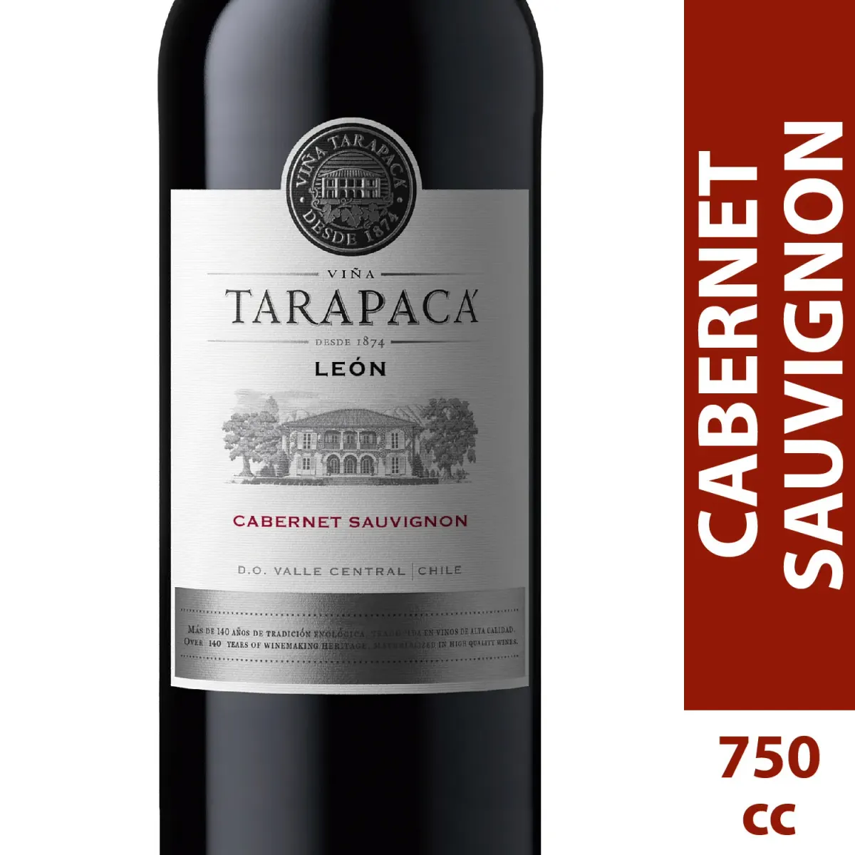 Vino Leon De Tara Cabernet S Bot 700cc
