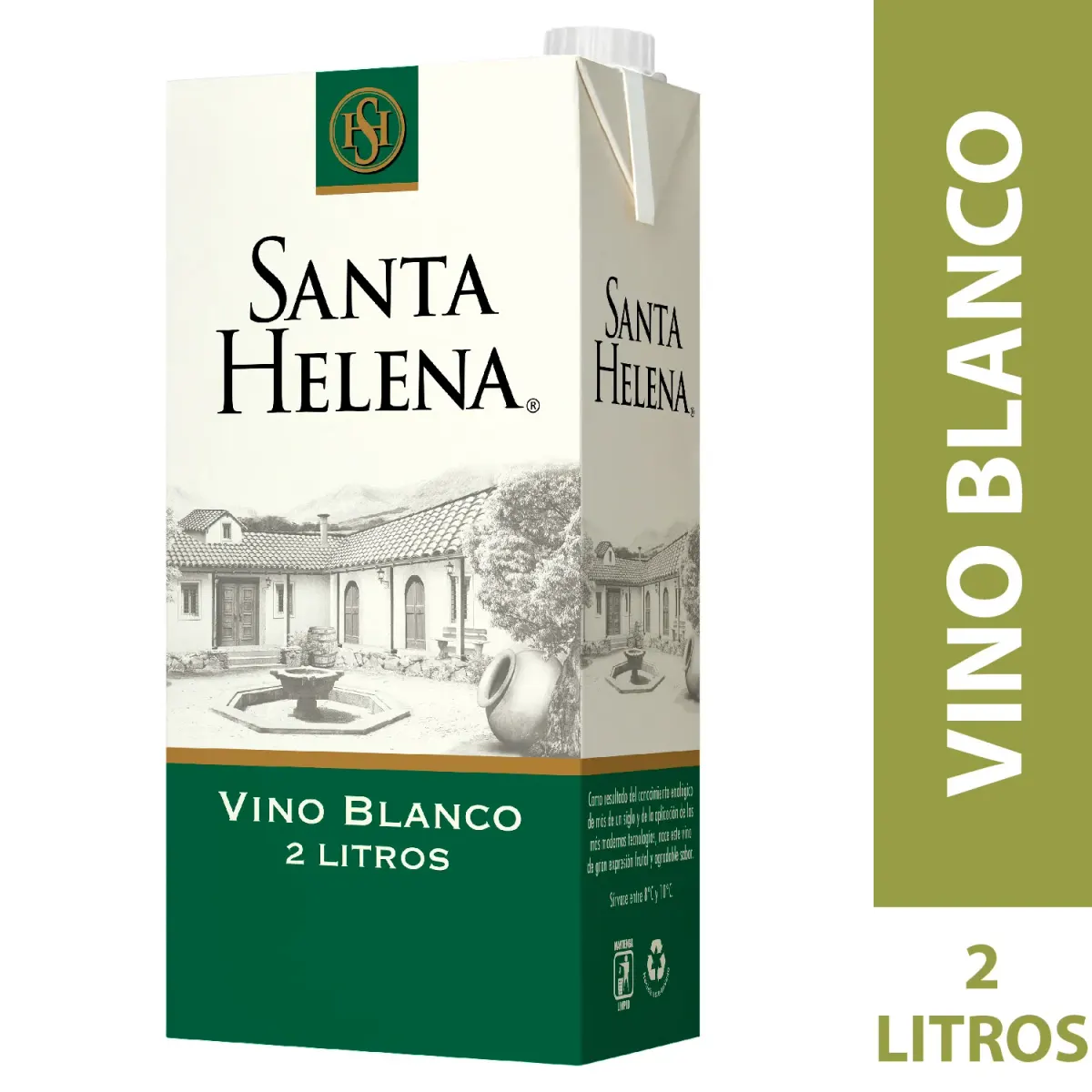 Vino Santa Helena Blanco Caja 2lt