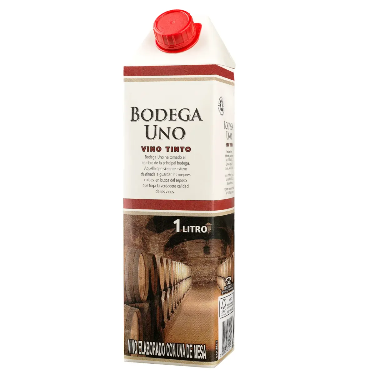 Vino Bodega 1 Tinto Caja 1.5lt
