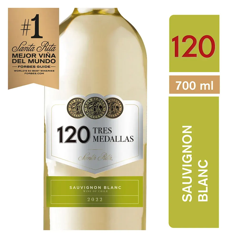 Vino 120 Blanco Bot 700cc