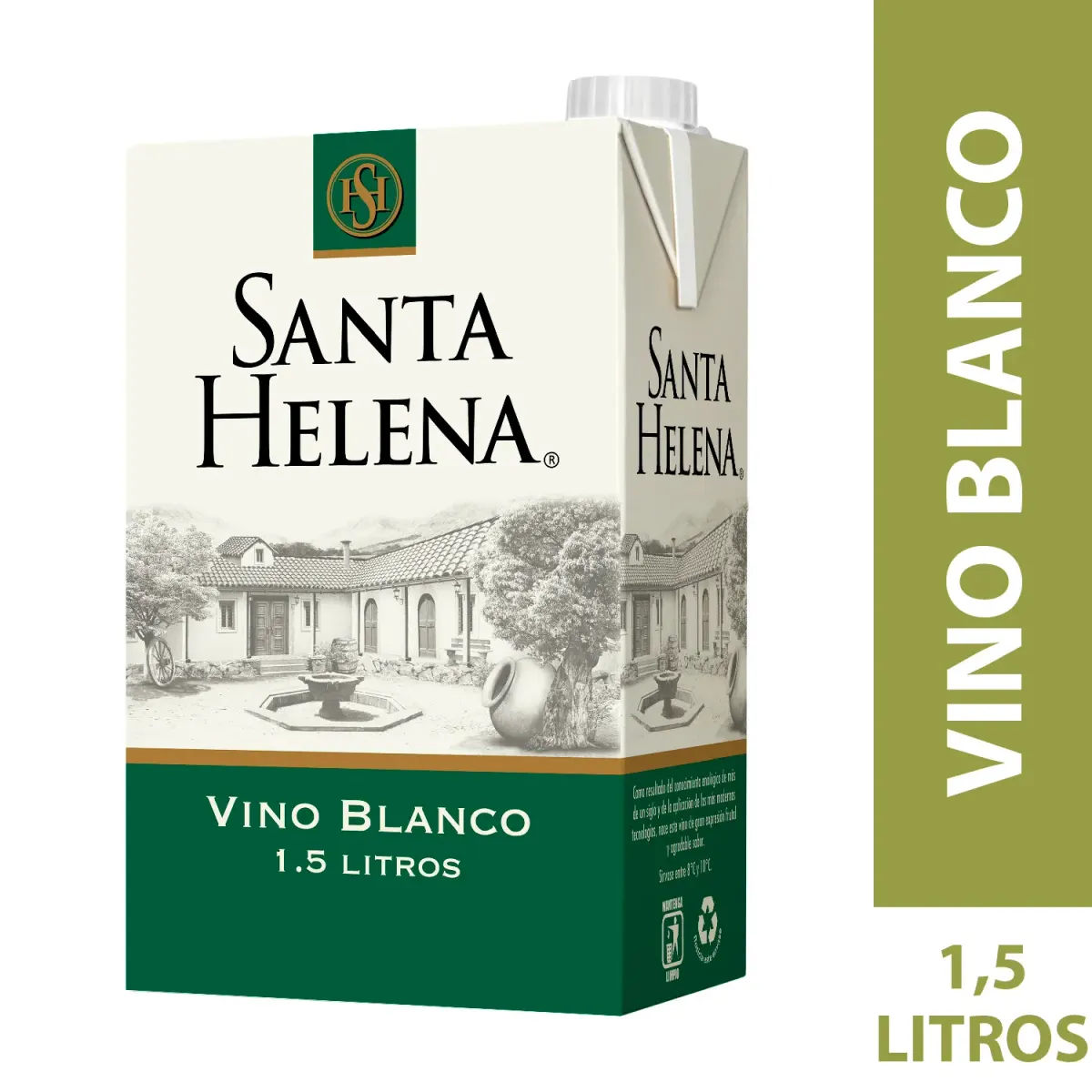 Vino Santa Helena Blanco Caja 1.5lt