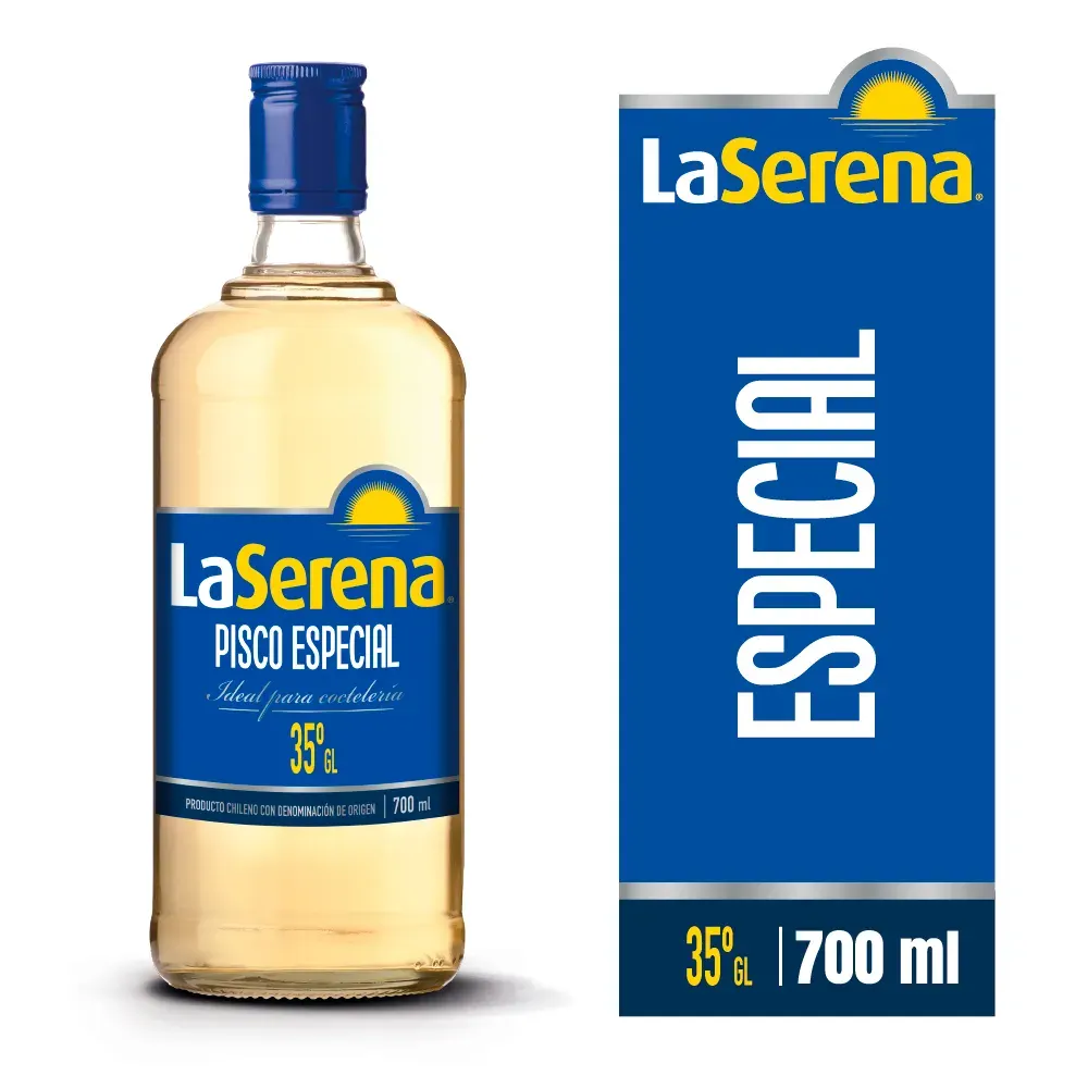 Pisco La Serena 700cc 35 Grados
