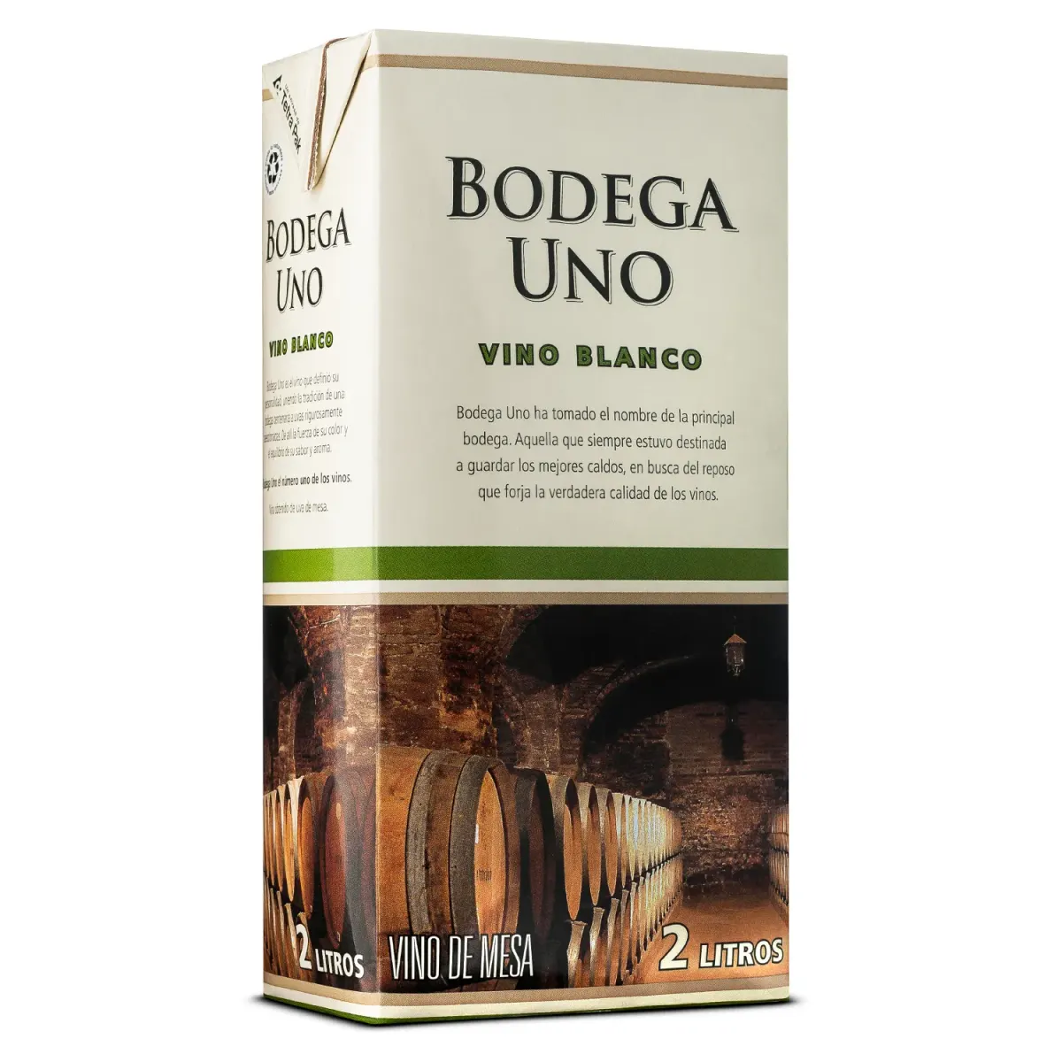 Vino Bodega Uno Blanco 500cc