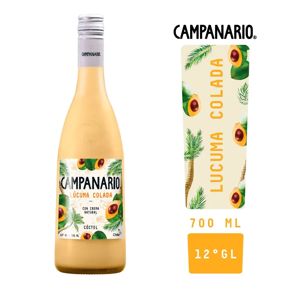 Pisco Lucuma Colada Campanario 700cc