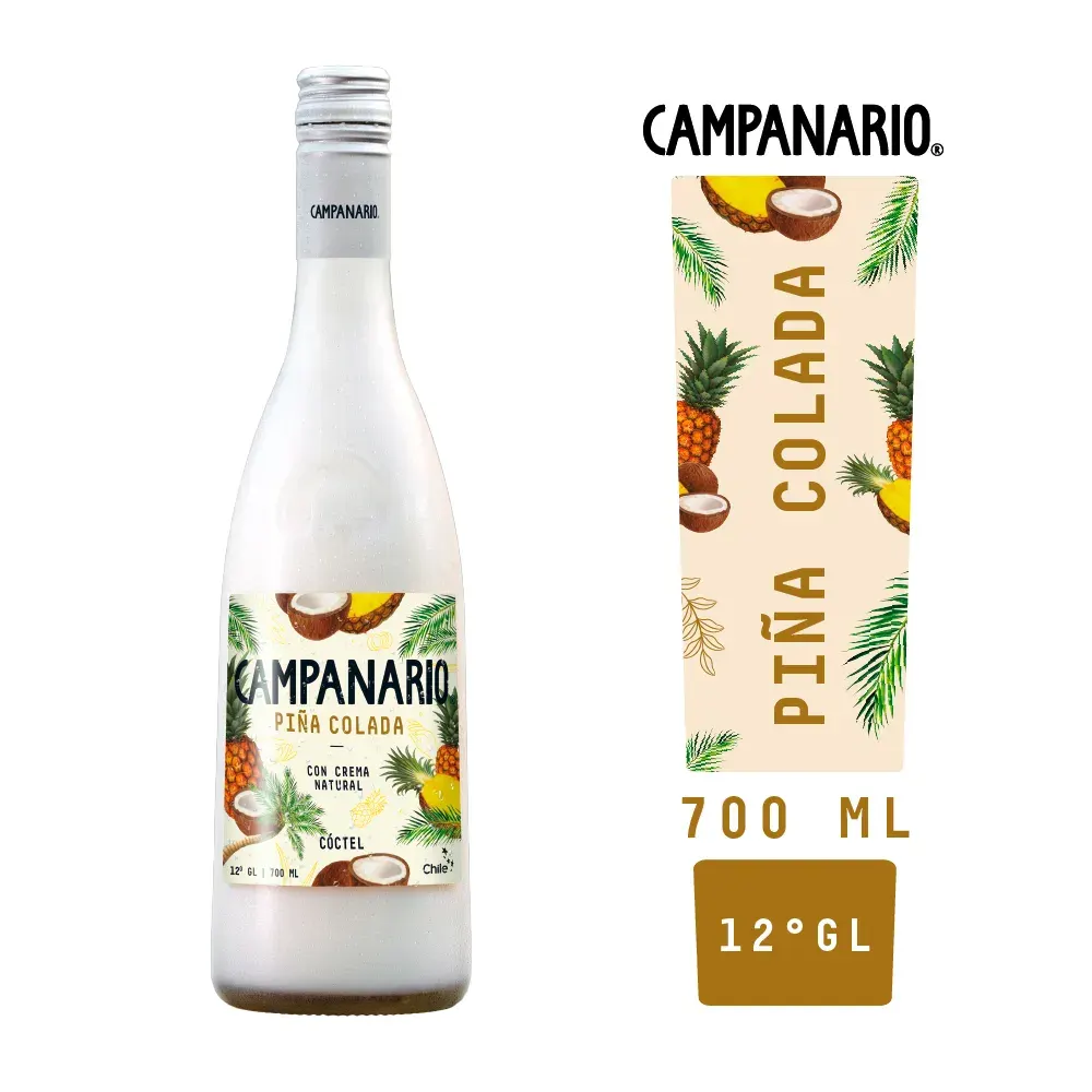 Campanario Piña Colada 700  Ml