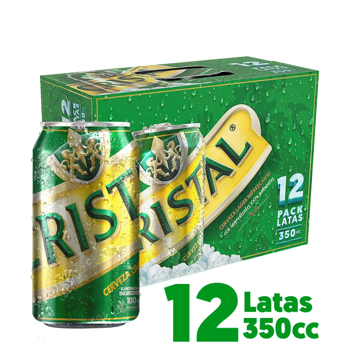 Pack Latas Cristal 350cc