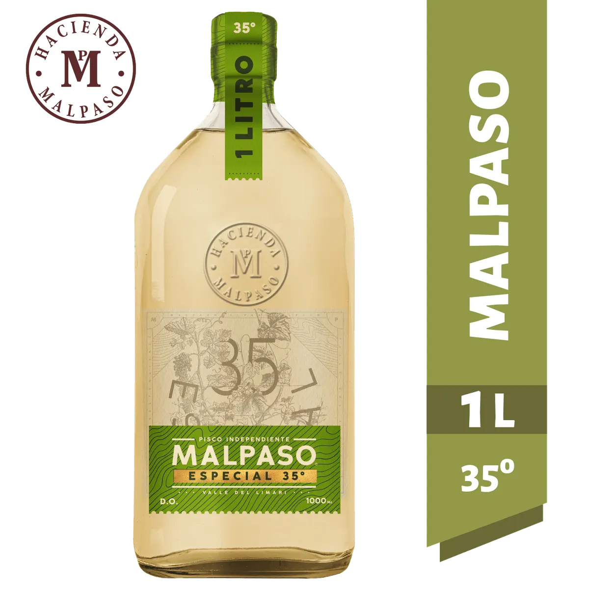 Pisco Mal Paso 1 Litro