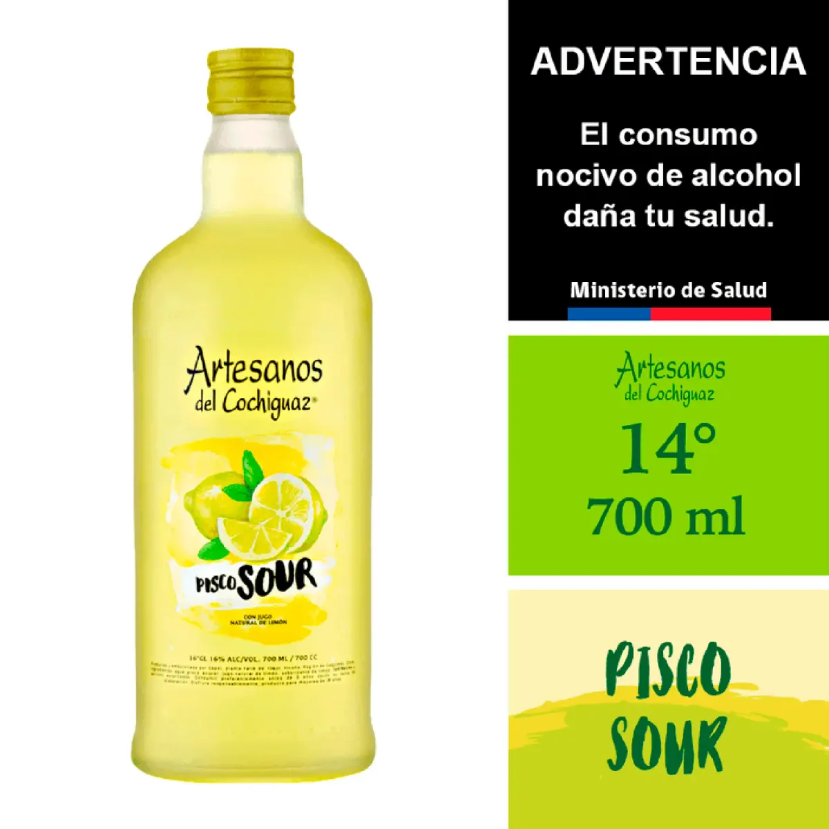 Pisco Sour Artesanos Del Cochiguaz