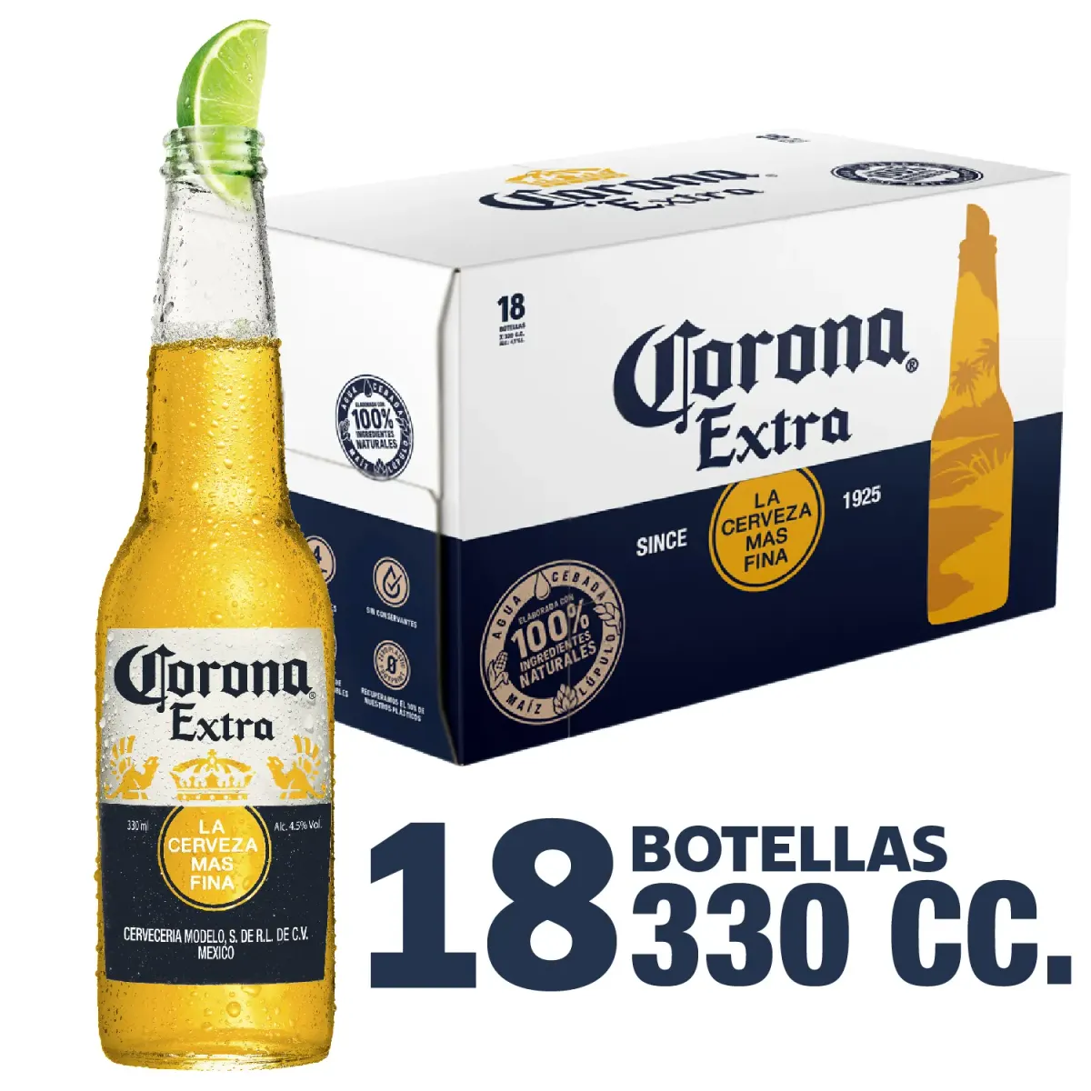 Cerveza Corona 330 cc