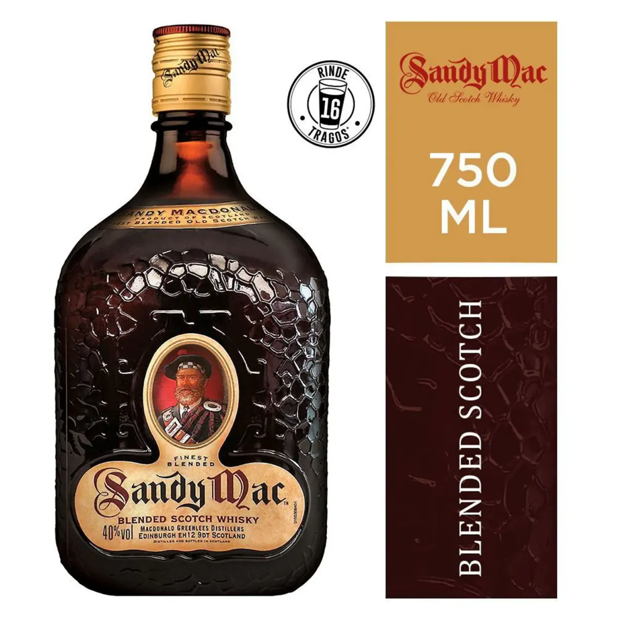 Whisky Sandy Mac 750ml
