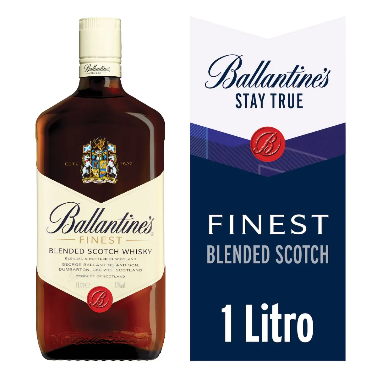 Wisky Ballantines 1 Lt