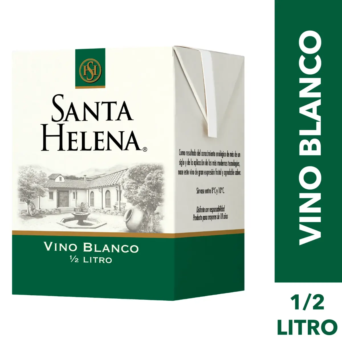 Vino Santa Helena Blanco Caja 500cc