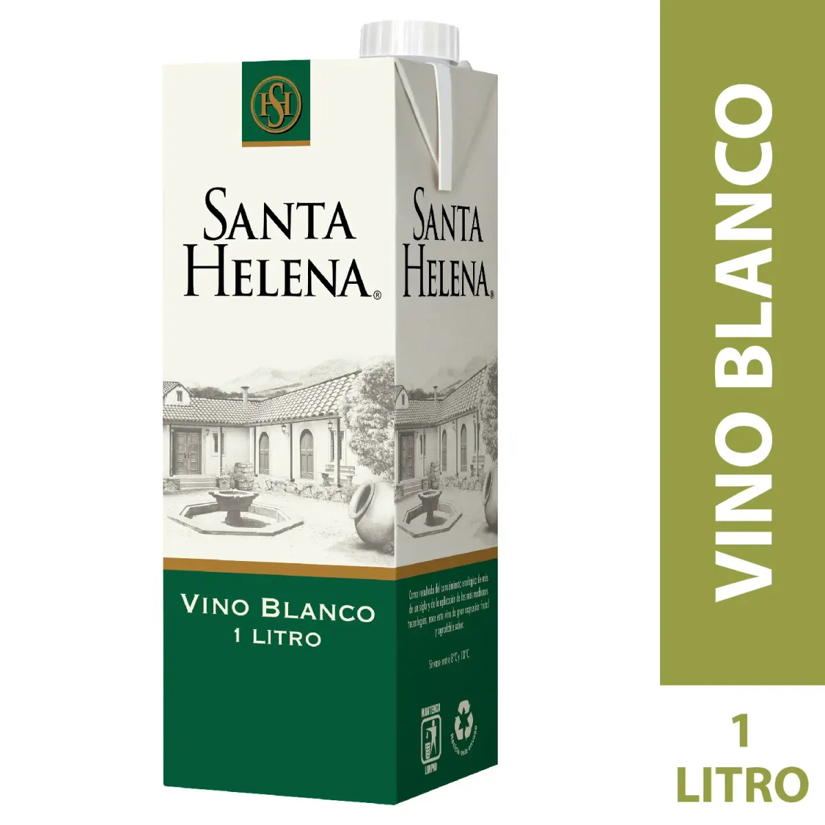 Vino Santa Helena Blanco Caja 1lt