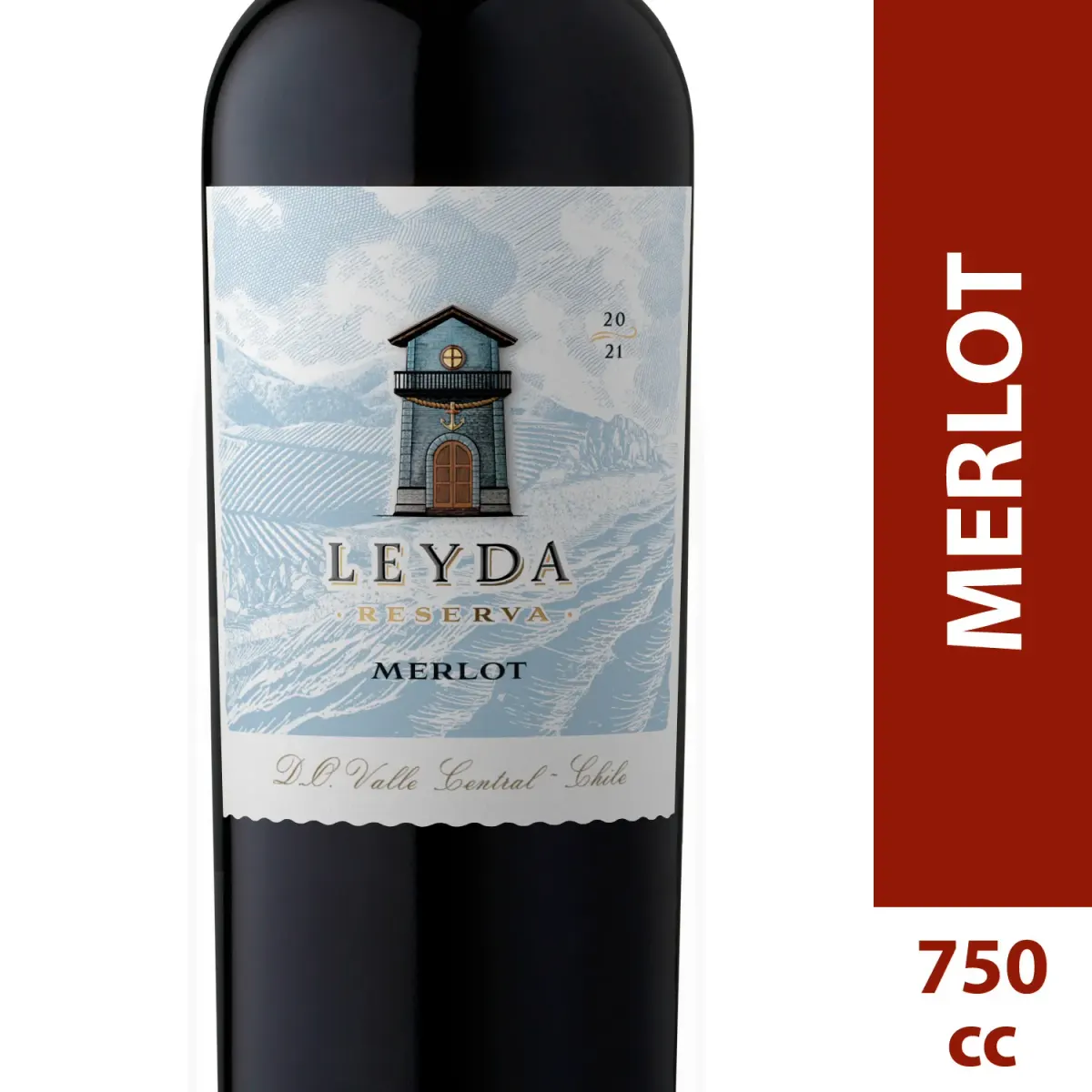 Vino Cono Sur Bici Merlot Bot 750cc