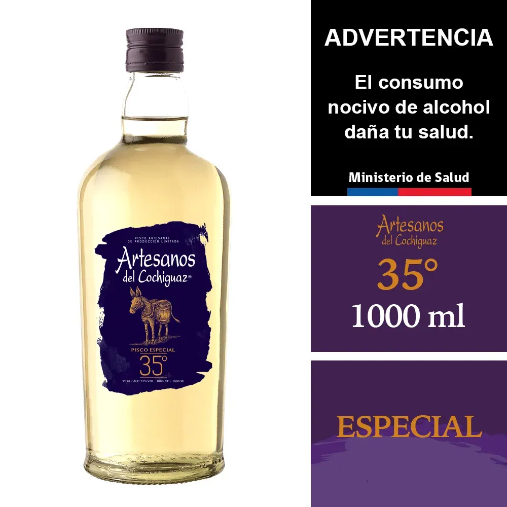 Pisco Artesanos 350cc