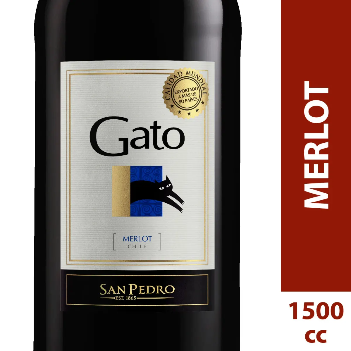 Vino Gato Merlot 1.5