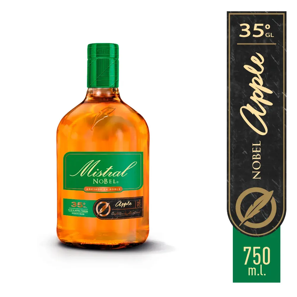 Pisco Mistral Apple 750cc
