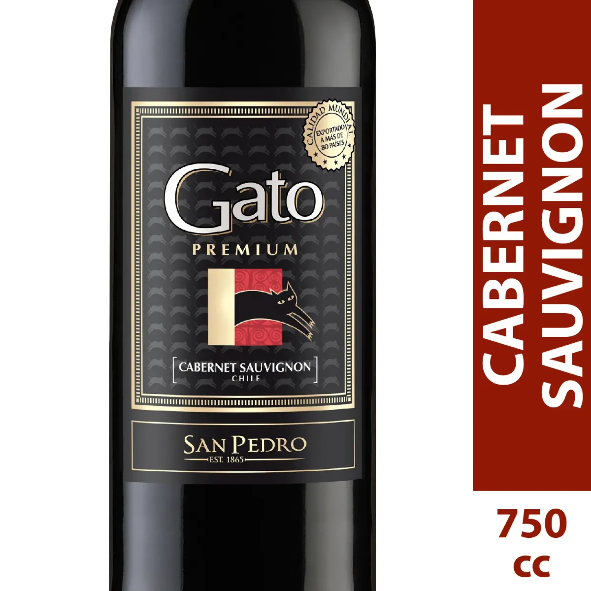 Vino Gato Cabernet S Bot 1500cc