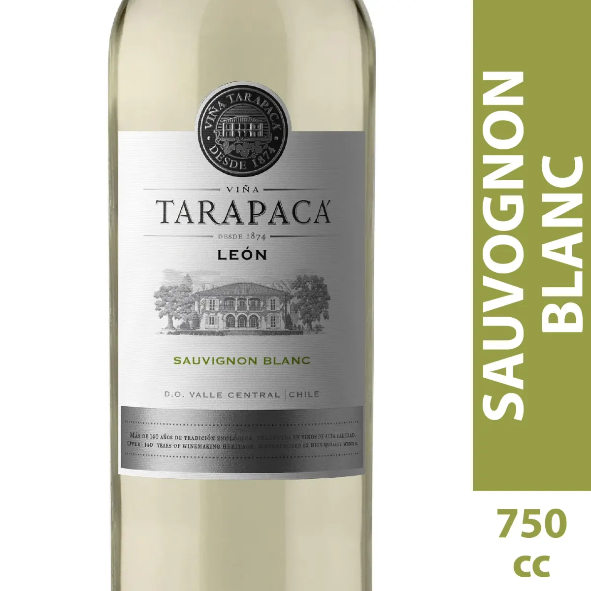 Vino Leon De Tarapaca Blaco 750cc