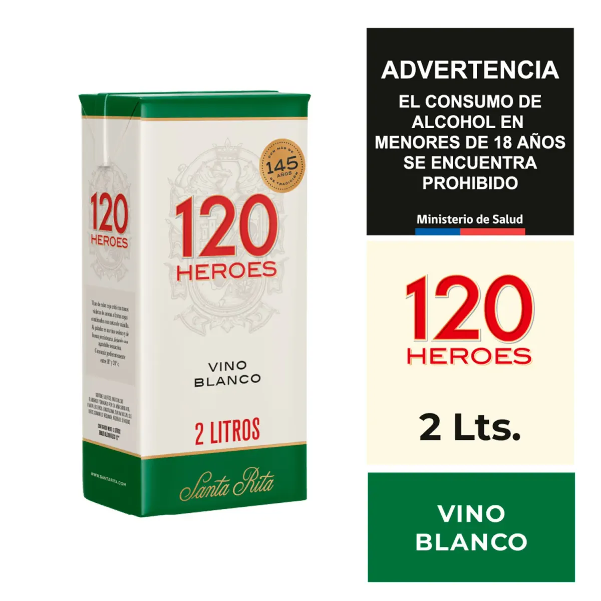 Vino Blanco Gemita 2 Lt