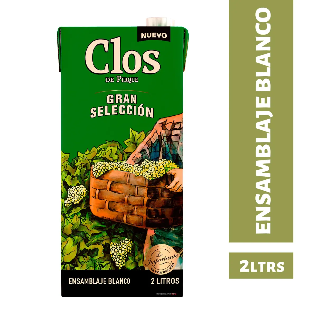 Vino Clos De Pirque Blanco 1 Lt
